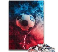 Puzzles pour Adultes 1000 pièces Football Sports pour 14 Ans et Plus Jeu de Quiz Activités Amusantes à la Maison, Cadeau d'anniversaire, Cadeaux de Voyage 50x75cm