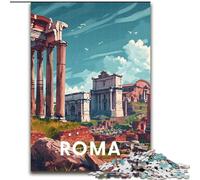Puzzles pour Adultes 1000 pièces Forum Romain de Rome, à partir de 14 Ans, Jeux éducatifs, Jouets à Faire soi-même, œuvres d'art, Cadeau, 50x75cm