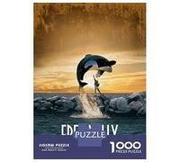 Puzzles pour Adultes 1000 Pièces Free Willy Puzzle Jeux Relaxants Difficile, Difficile, Stimulant À Terminer 38x26cm/1000pcs