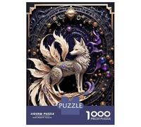 Puzzles pour Adultes 1000 Pièces Galactic Fox Chronicles Puzzle Adulte Jeu Manuel Cadeau pour Femmes pour Anniversaire, Noël 52x38cm/1000pcs