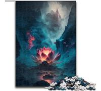 Puzzles pour Adultes 1000 pièces Galaxy Art Lotus Puzzle Soirée de Jeux en Famille Expérience visuelle stimulante et enrichissante (Taille : 26x38cm)