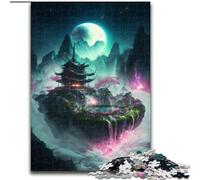 Puzzles pour Adultes 1000 pièces Galaxy Art Temple Puzzle Cadeau DIY Amusant Convient pour la décoration de la Maison, du Salon ou du Bureau (Taille : 26x38cm)