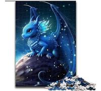 Puzzles pour Adultes 1000 pièces Galaxy Dragon Baby Puzzle Activité de Liaison familiale, Cadeau Unique pour Les Vacances et Les Anniversaires (Taille : 26x38cm)