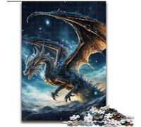 Puzzles pour Adultes 1000 pièces Galaxy Dragon Puzzle Jeu de réflexion pour Adolescents, pour Une soirée de Jeux en Famille (Taille : 26x38cm)