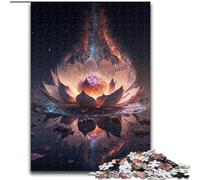 Puzzles pour Adultes 1000 pièces Galaxy Fantasy Lotus, Jeu Familial interactif, pour Les fêtes, Jeu d'activités familiales (Taille : 50x75cm)