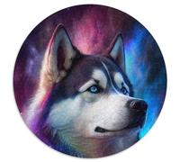 Puzzles pour Adultes 1000 pièces Galaxy Husky Puzzles pour Adultes pour Adolescents Jeux éducatifs Cadeaux (67,5x67,5cm)