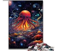 Puzzles pour Adultes 1000 pièces Galaxy Octopus Puzzles impossibles pour Adultes Développe la Coordination œil-Main, Parfait pour Les Cadeaux d'anniversaire (Taille 50x75cm)
