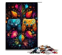 Puzzles pour Adultes 1000 pièces Gamepad Plants Puzzle Impossible Jeu Familial Anti Stress Défi Difficile 1000 PCS (75x50cm)