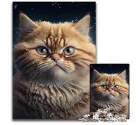 Puzzles pour Adultes 1000 pièces Garfield Le Chat Puzzles impossibles pour Adultes Casse-tête Stimulant pour Adolescents, soirée de Jeux en Famille Amusante 50x75cm/19,68x29,52 Pouces