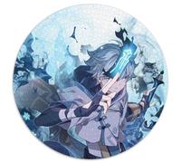 Puzzles pour Adultes, 1000 pièces Genshin Impact Chongyun, Casse-tête Stimulant pour Adolescents, soirée de Jeux en Famille Amusante 67,5 x 67,5 cm