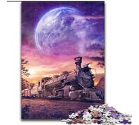 Puzzles pour Adultes 1000 pièces Going Home Puzzles en Carton Parfait pour s'amuser en Famille pour Les Anniversaires, Noël Taille 26X38CM