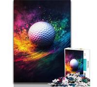 Puzzles pour Adultes 1000 pièces Golf, Jouets éducatifs et éducatifs pour la Famille, adaptés à la décoration de Bureau (75x50cm)