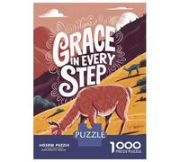 Puzzles pour Adultes 1000 Pièces Grace in Every Step Illustration Puzzle pour Adultes, Jeu De Réflexion, Cadeaux pour Femmes, Activités Amusantes À La Maison 52x38cm/1000pcs