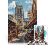 Puzzles pour Adultes 1000 pièces Graffiti à Paris, France Réduction du Stress intéressante Améliorer la mémoire 50x70cm