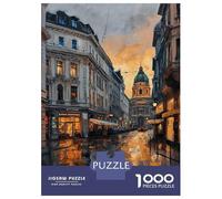 Puzzles pour Adultes 1000 Pièces Gran Via Nightlife Puzzles pour Adolescents : Améliorent La Mémoire, Entraînent Le Cerveau Et La Dextérité, Cadeaux Anti-Stress 70x50cm/1000pcs