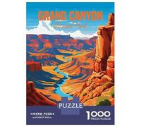 Puzzles pour Adultes 1000 Pièces Grand Canyon National Park Puzzle pour Adultes Jeu De Réflexion Améliorez Votre Mémoire Activités Amusantes À La Maison, 52x38cm/1000pcs