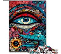 Puzzles pour Adultes 1000 pièces Groupe de Monstres Puzzles 1000 pièces pour Adultes Casse-tête Stimulant pour Adolescents et familles (Taille 50x75cm)