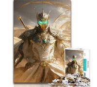 Puzzles pour Adultes 1000 pièces Guerrier du désert, Anti-Stress, défi Difficile, Chaque pièce est Unique - Jeu Familial Stimulant et Amusant (38x26cm)