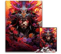 Puzzles pour Adultes 1000 pièces Guerriers Sakura Japonais Puzzles impossibles pour Adultes pour Les Vacances et décoration intérieure 1000 pièces (38 x 26 cm)