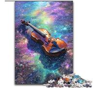 Puzzles pour Adultes 1000 pièces Guitare de rêve, Jouets de Divertissement Familial, idéal comme Cadeau pour Toute la Famille à partir de 14 Ans (Taille 26x38cm)