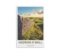 Puzzles pour Adultes 1000 pièces Hadrian S Wall Englands Jouets de Jeu Difficiles, Puzzle Impossible, Casse-tête de décoration familiale 70x50cm