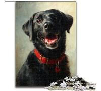 Puzzles pour Adultes 1000 pièces Happy Labrador, pour Jeu éducatif, défi, Jouet pour améliorer la mémoire, pour Les 14 Ans (Taille 26x38cm)