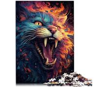 Puzzles pour Adultes 1000 pièces Hellcat Difficult Hard Jigsaw 26x38cm avec pièces entièrement emboîtables de Formes aléatoires pour Les 14 Ans