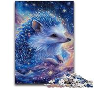 Puzzles pour Adultes 1000 pièces Hérisson étoilé Puzzle 1000 pièces, Anti-Stress Staycation Kill Time Interaction Parent-Enfant 50x75cm