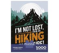 Puzzles pour Adultes 1000 Pièces Hiking Adventure Graphic Puzzles pour Adultes - Jeu De Réflexion, Analyse Et Logique - Cadeaux d'anniversaire Et De Noël Uniques 38x26cm/1000pcs