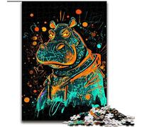 Puzzles pour Adultes 1000 pièces Hippo Fantastique, Anti-Stress, défi Difficile, Cadeaux du Père Noël Secret pour Les 14 Ans et Plus (Taille 26x38cm)