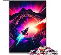 Puzzles pour Adultes 1000 pièces Histoire de Vaisseau Spatial Puzzles pour Adultes 1000 pièces Activité Adulte et familiale, Cadeau de décoration d'intérieur DIY Taille 26X38CM