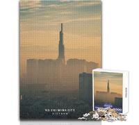 Puzzles pour Adultes - 1000 pièces - Ho Chi Minh-Ville - Jeux éducatifs - Idée Cadeau pour se détendre - Format 50x75cm