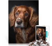 Puzzles pour Adultes 1000 pièces IA générative pour Chiens Jouets de Jeu pour Cadeau Familial Jeu de défi Unique 52x38cm