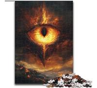 Puzzles pour Adultes 1000 pièces Œil du Diable Difficile à réaliser, mais Amusant et Humoristique Cadeaux d'anniversaire et Cadeaux Uniques 26x38cm