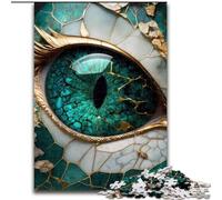 Puzzles pour Adultes, 1000 pièces, Œil du Dragon de Jade, Jeu Familial créatif et décoration d'intérieur, Cadeau de Noël idéal pour Les Adolescents (Taille : 50x75cm)