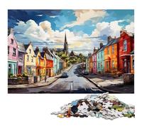 Puzzles pour Adultes 1000 pièces Illustration Couleur du comté de Clare Puzzle en Papier Jouets éducatifs et éducatifs Jeux familiaux 1000 pièces (38 x 26 cm)