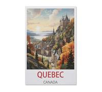Puzzles pour Adultes 1000 Pièces,Image De Puzzle en Papier pour Adultes，Québec Canada，Puzzles pour Enfants Jeux Éducatifs Jouets Joli Cadeau,Puzzles Classiques（50x70cm）-AA97