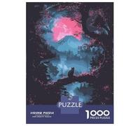 Puzzles pour Adultes 1000 Pièces Japanese Mythology Puzzle Jeux Relaxants Difficile, Difficile, Stimulant À Terminer 52x38cm/1000pcs