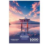 Puzzles pour Adultes 1000 Pièces Japanese Torii Gate Puzzle Adulte, Jeu De Réflexion, Découpe De Précision, Défi Éducatif 52x38cm/1000pcs