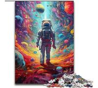 Puzzles pour Adultes 1000 pièces Je suis dans l'espace, Jouet éducatif et décompressant, Cadeau d'anniversaire, décoration Murale (Taille 26x38cm)