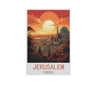 Puzzles pour Adultes 1000 Pièces,Jérusalem, Israël,Puzzle en Papier Enfants Jouet Cadeau Éducatif Intellectuel Décompression Amusant Jeu De Famille(38x26cm)-AM22