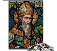 Puzzles pour Adultes 1000 pièces Jésus, Analyse et logique, avec des pièces de Formes aléatoires entièrement emboîtables, à partir de 14 Ans (Taille 26x38cm)