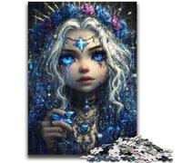 Puzzles pour Adultes 1000 pièces, Jeu éducatif et Difficile, Esprit Mystique, Fille, Jouets à Faire soi-même, idéal comme Cadeau pour Toute la Famille, 38x26cm