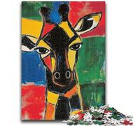 Puzzles pour Adultes 1000 pièces, Jeu éducatif et Difficile sur Le thème de la Girafe, idéal comme Cadeau pour Toute la Famille (14 Ans et Plus, 26x38cm)