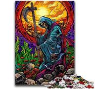 Puzzles pour Adultes 1000 pièces, Jeu éducatif Familial Difficile sur Le thème des squelettes, idéal comme Cadeau pour Toute la Famille (14 Ans et Plus, 26x38cm)