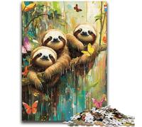 Puzzles pour Adultes 1000 pièces, Jeux éducatifs Difficiles, Elfe Squelette, Jouets à Faire soi-même, idéal comme Cadeau pour Toute la Famille, 50x75cm