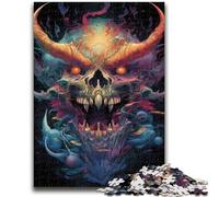 Puzzles pour Adultes 1000 pièces, Jeux éducatifs Difficiles sur Le thème du démon Astral, Jouets à Faire soi-même, idéal comme Cadeau pour Toute la Famille, 38x26cm