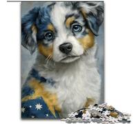 Puzzles pour Adultes 1000 pièces, Joli Chien, Jouet éducatif et décompressant, idéal comme Cadeau pour Toute la Famille (Taille 26x38cm)