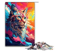Puzzles pour Adultes 1000 pièces Jolis et colorés Cadeaux d'anniversaire pour Adolescents de 14 Ans et Plus 75 x 50 cm