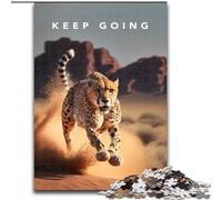 Puzzles pour Adultes, 1000 pièces Keep Going Motivation Puzzles 1000 pièces pour Adultes Défi et Divertissement, Activité familiale Taille 38x26cm
